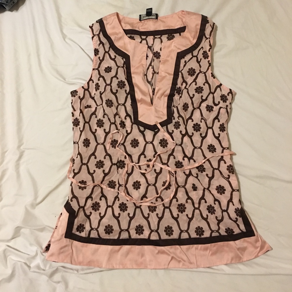 Bebe Pink fabric tank